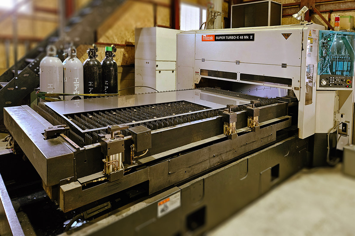 機械設備レーザー